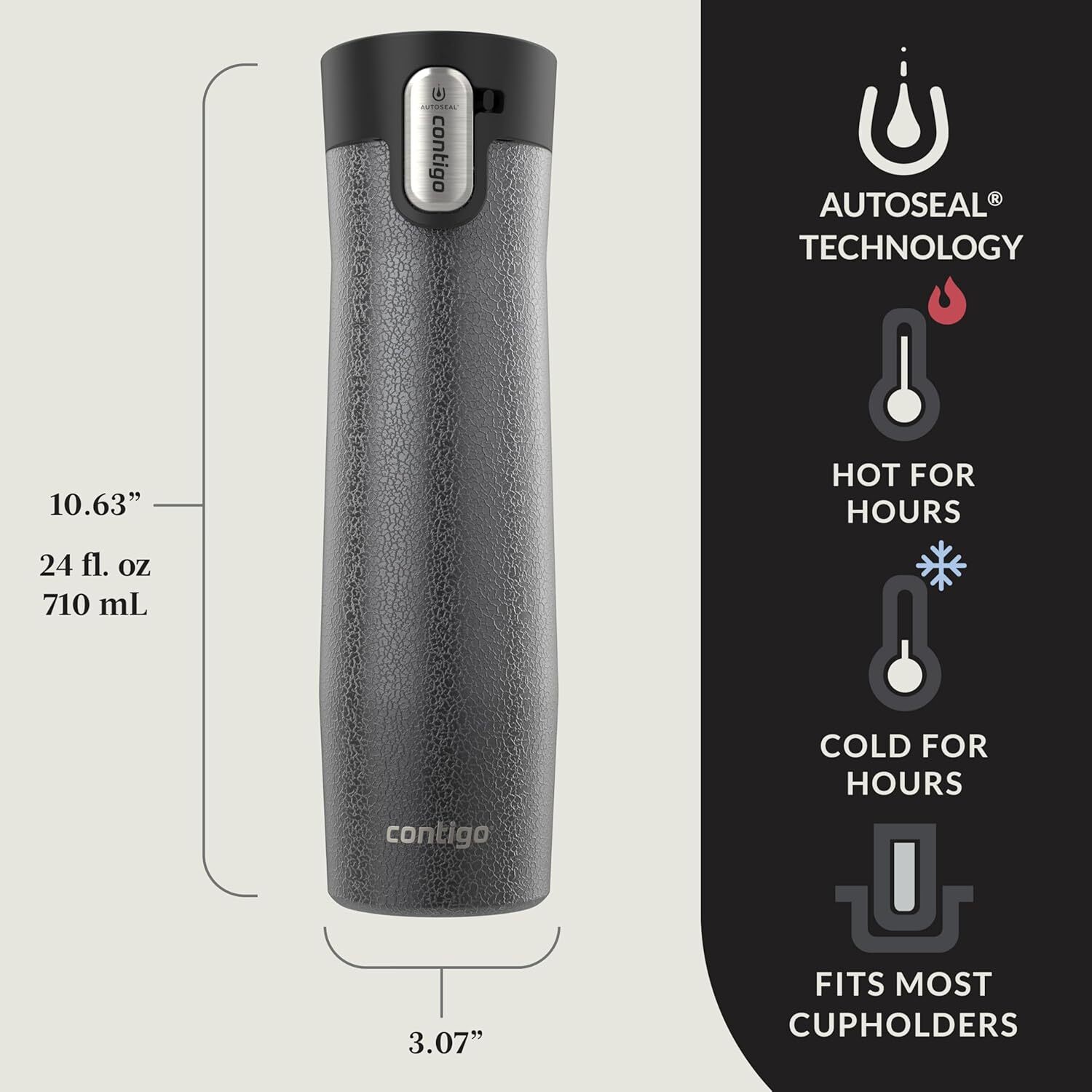 Contigo AUTOSEAL West Loop Stainless Steel Travel Mug gallery