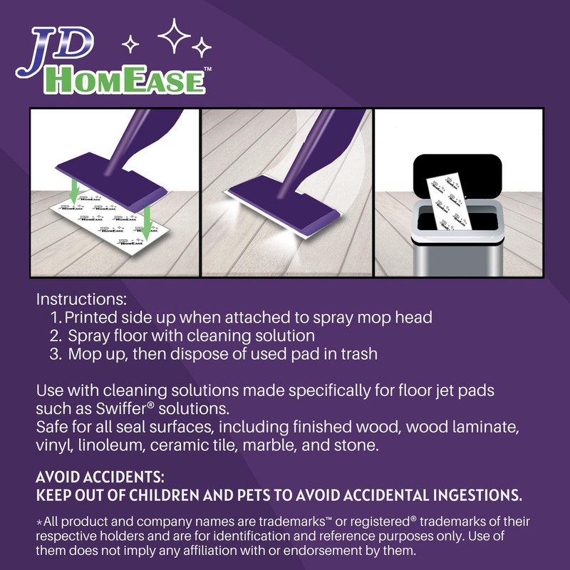 Premium Microfiber Replacement Pads for Swiffer WetJet - Super Absorbent, Lin... gallery