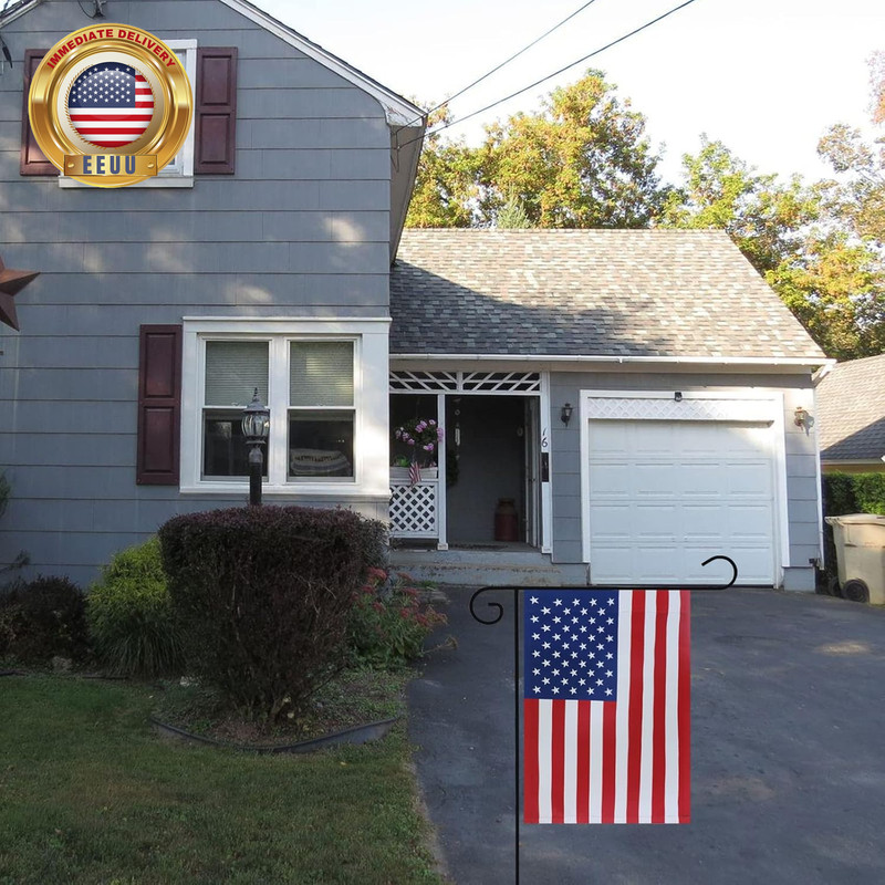 American Garden Flags 12 X 18 Double Sided USA Flag Small Yard American Flags fo gallery