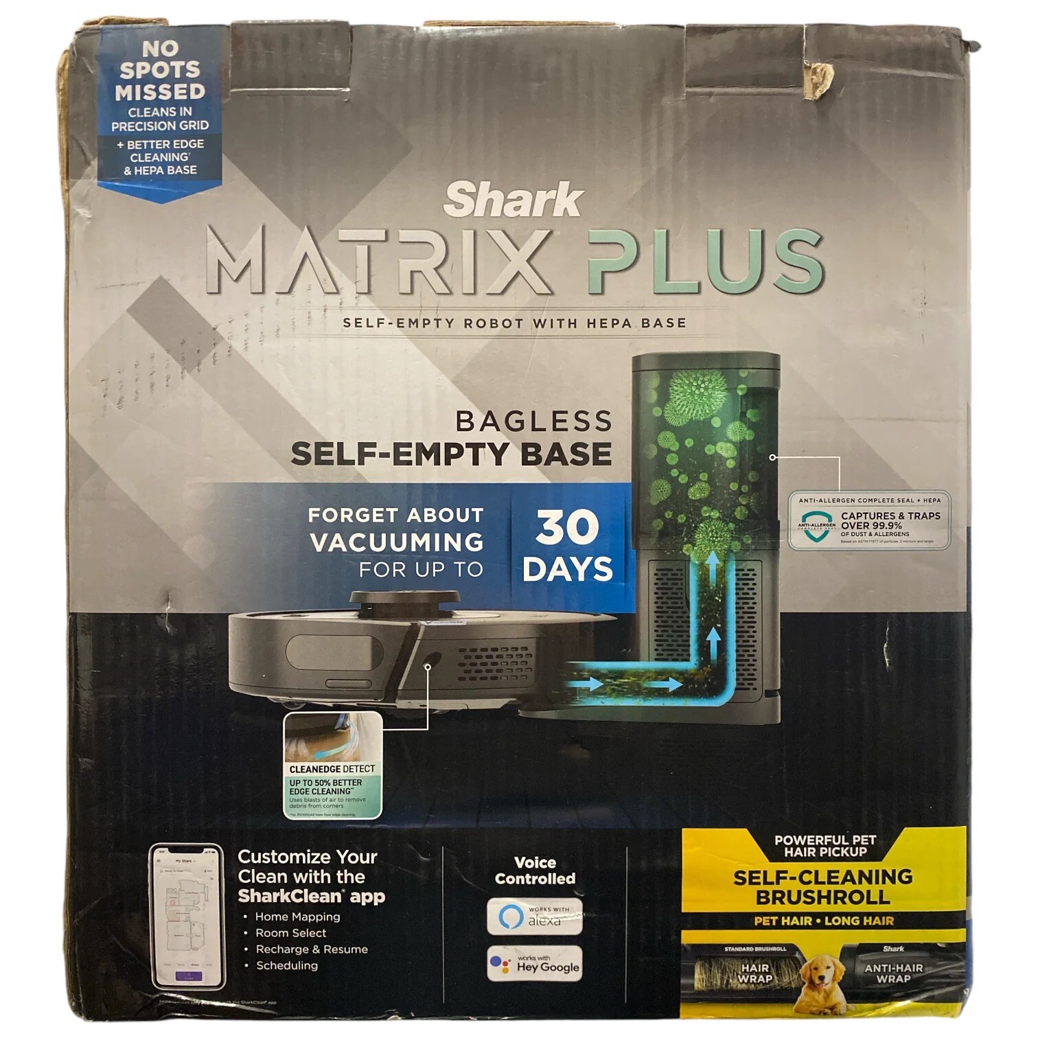 *BRAND NEW IN BOX* Shark Matrix Plus Robot Vacuum with Self-Empty HEPA Base gallery
