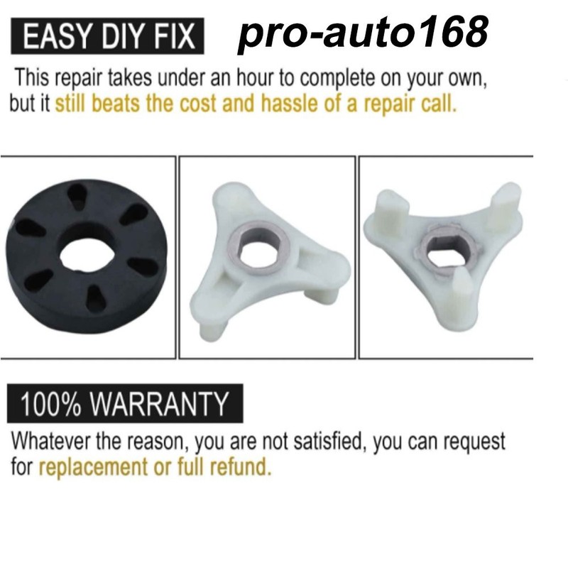 4 Pack 285753A Washer Coupler Coupling with Metal Insert for Whirlpool Kenmore gallery