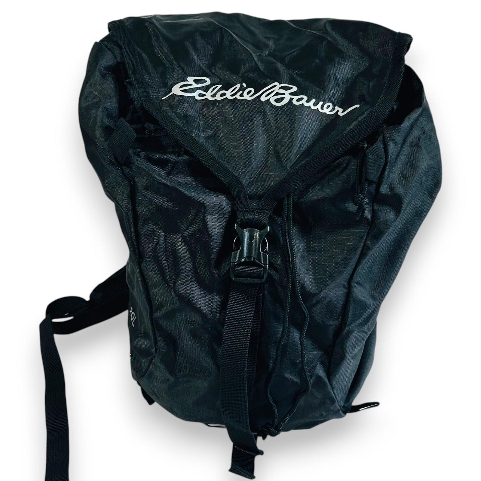 Eddie Bauer 20L Stowaway Ruck Pack Black 100% Polyester