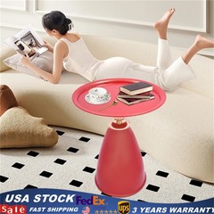 Modern Side End Table Round Side Table Freestanding Living Room Side Table