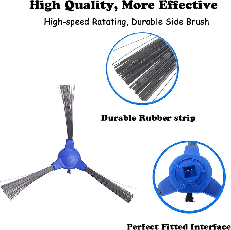 3x 6x Side Brush Replacement for Eufy RoboVac 11S 12 15T 15C 25C 30 30C 35C US gallery