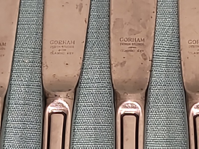 Gorham Classic Key Stainless Steel Flatware 38 Pieces gallery