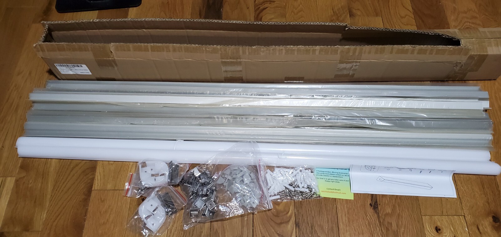 hunhun 20-Pack 3.3ft/1Meter V Shape LED Aluminum Channel System X001LEDDW91 gallery