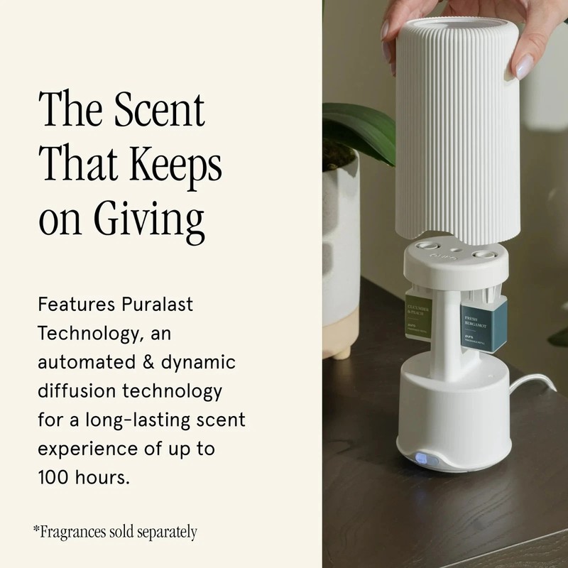 Pura Plus - Smart Fragrance Diffuser for Large Spaces - Automatic Fragrance Vial gallery