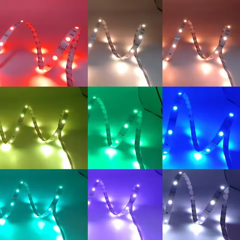 RGB LED Strip Light 5050 Bluetooth APP IR Remote Control USB 20M gallery