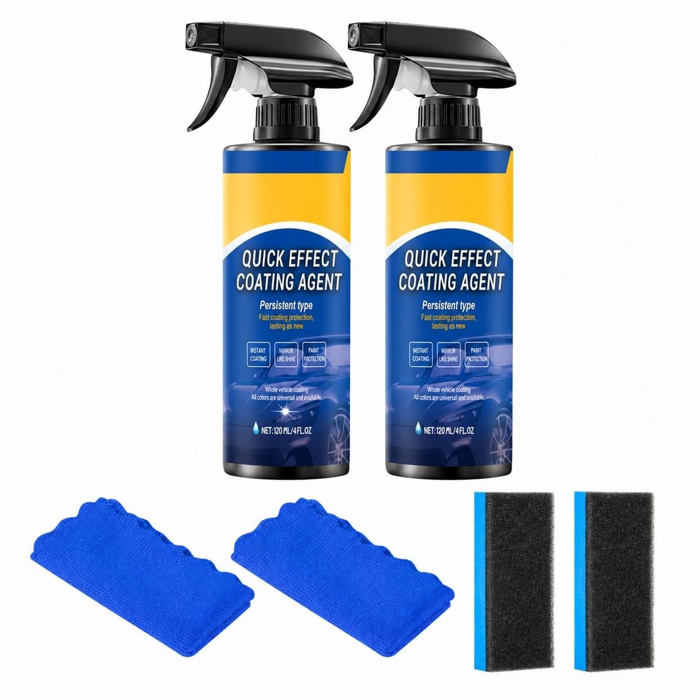 Car Coating Spray Quick Effect Agent Shine Protection Scratch Wax Oil Film