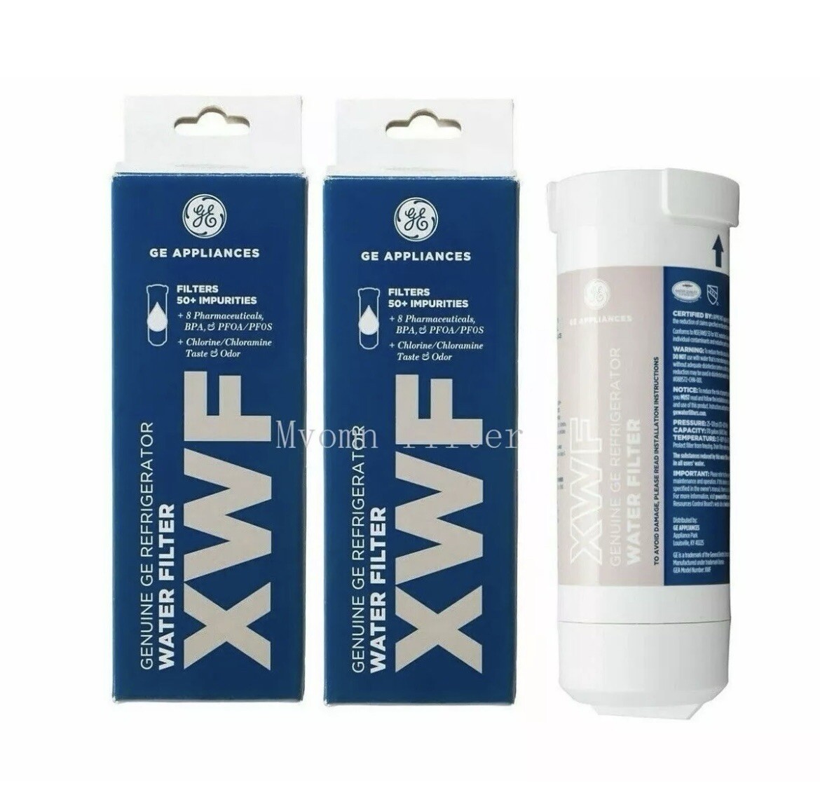 2Pack GE XWF Replacement XWF Appliances Refrigerator Water Filter (NOT XWFE) gallery