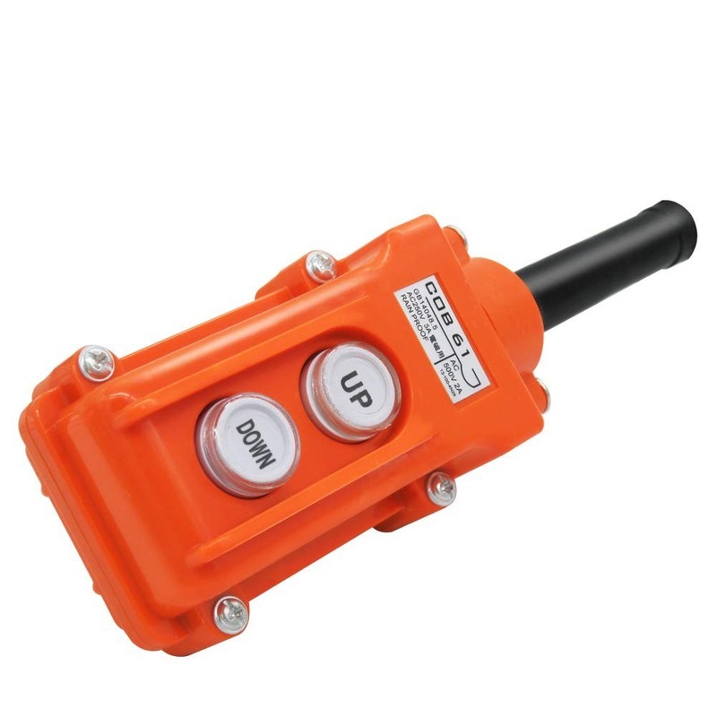 Rainproof Up-Down Push Button Switch Control Station for Hoists - 5A, 250/500V gallery