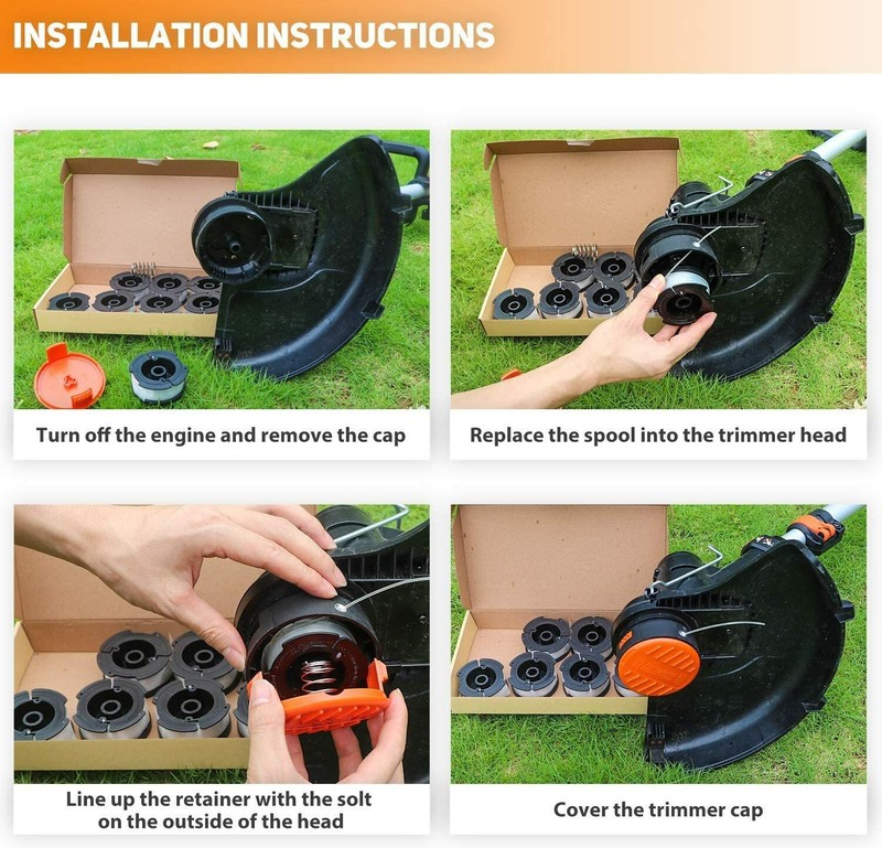 Weed Eater Wacker String 0.065 Trimmer line Spool,Autofeed Black and Decker gallery