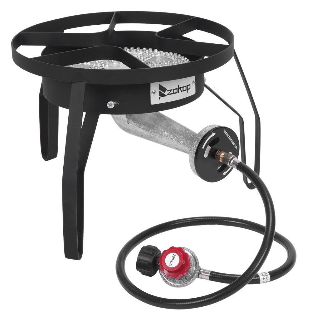 200000 BTU Outdoor Stove Propane Burner Cooking Gas Portable BBQ Grill US gallery