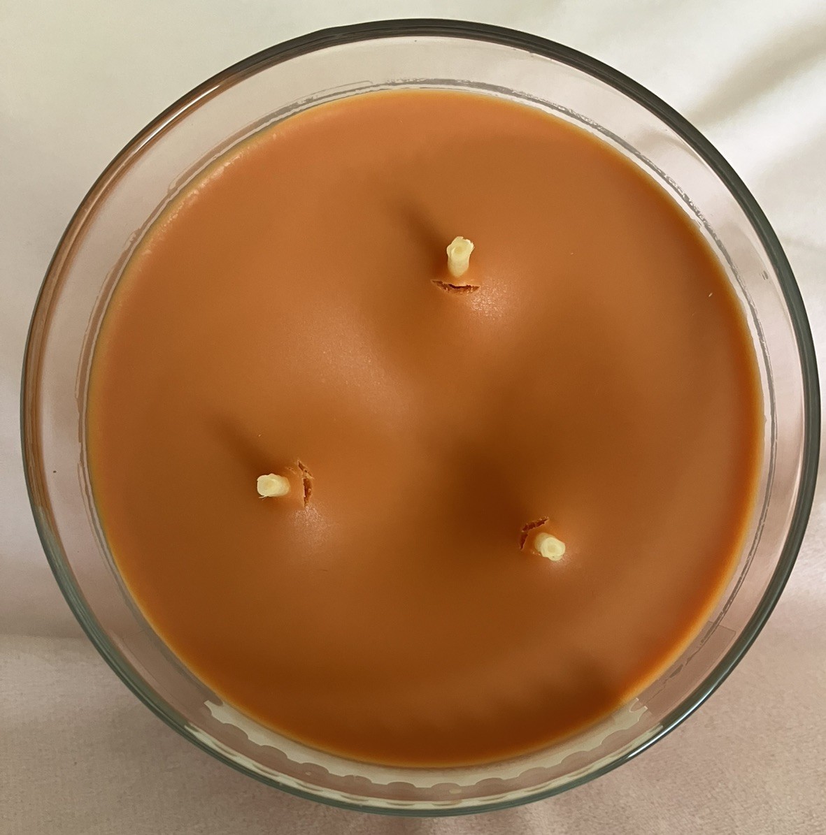 Bath & Body Works PORCHSIDE PUMPKIN Scented 3 Wick CANDLE 25-45 Hrs gallery