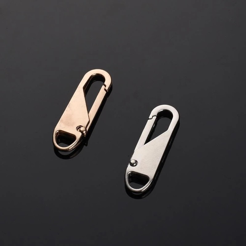5PCS Universal Metal Zipper Puller Replacement Slider Bags, Luggage Sewing gallery