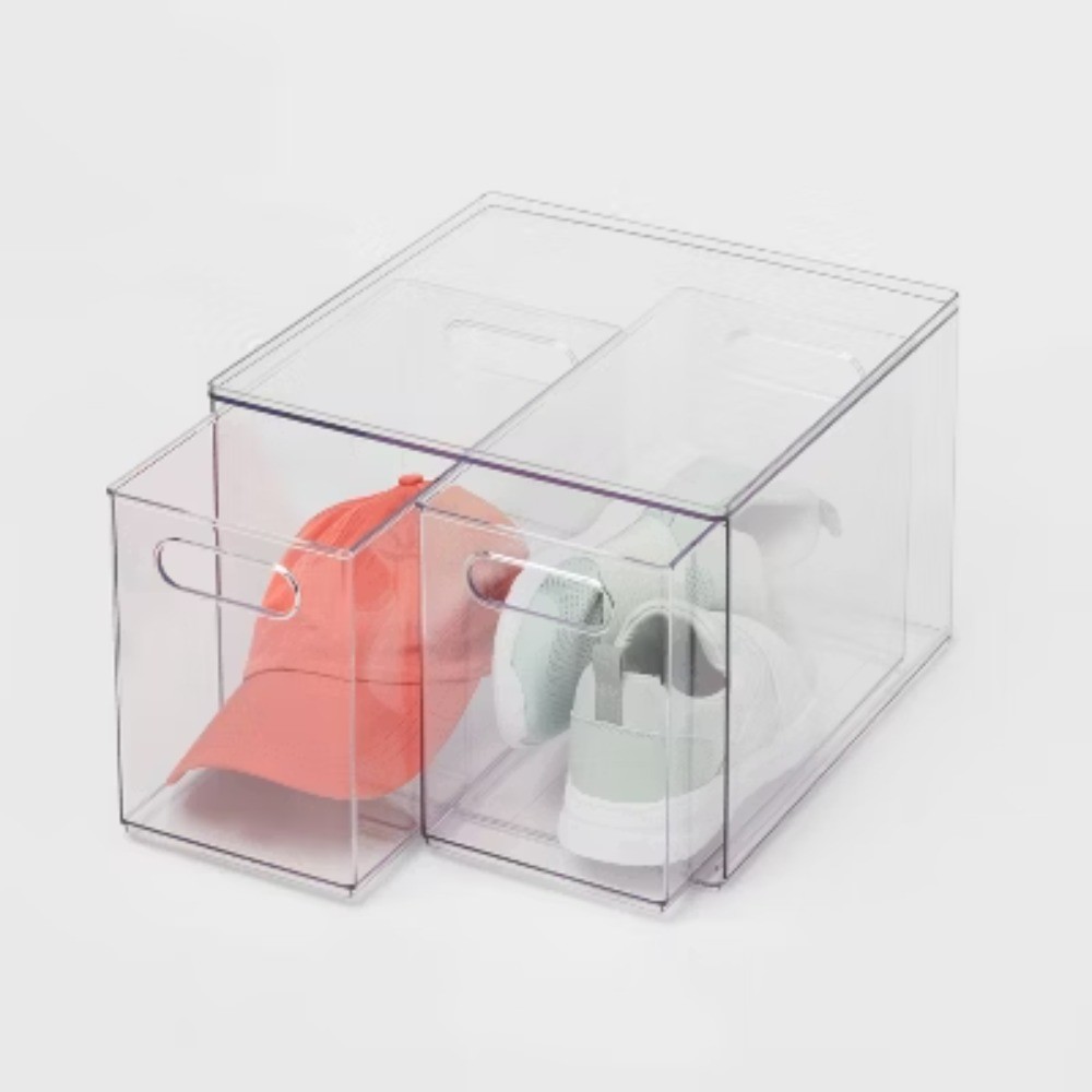 All Purpose 2 Drawer Storage Clear gallery