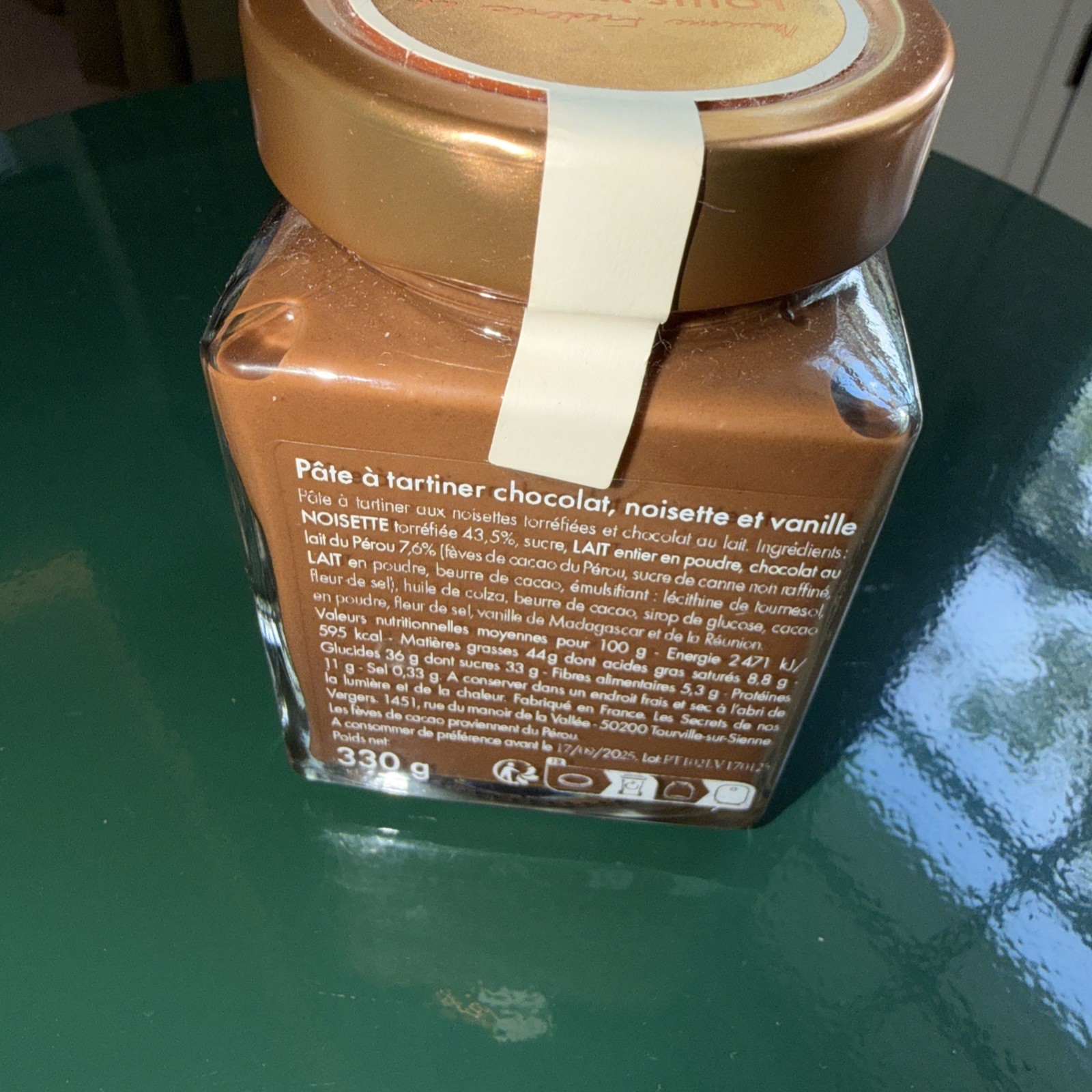 Louis Vuitton's Chocolate, Hazelnut and Vanilla spread jar - RARE - 300g gallery