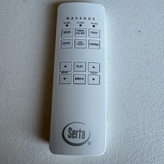 Serta Motion Perfect 2.0 Remote control 258B 74346 for Adjustable bed