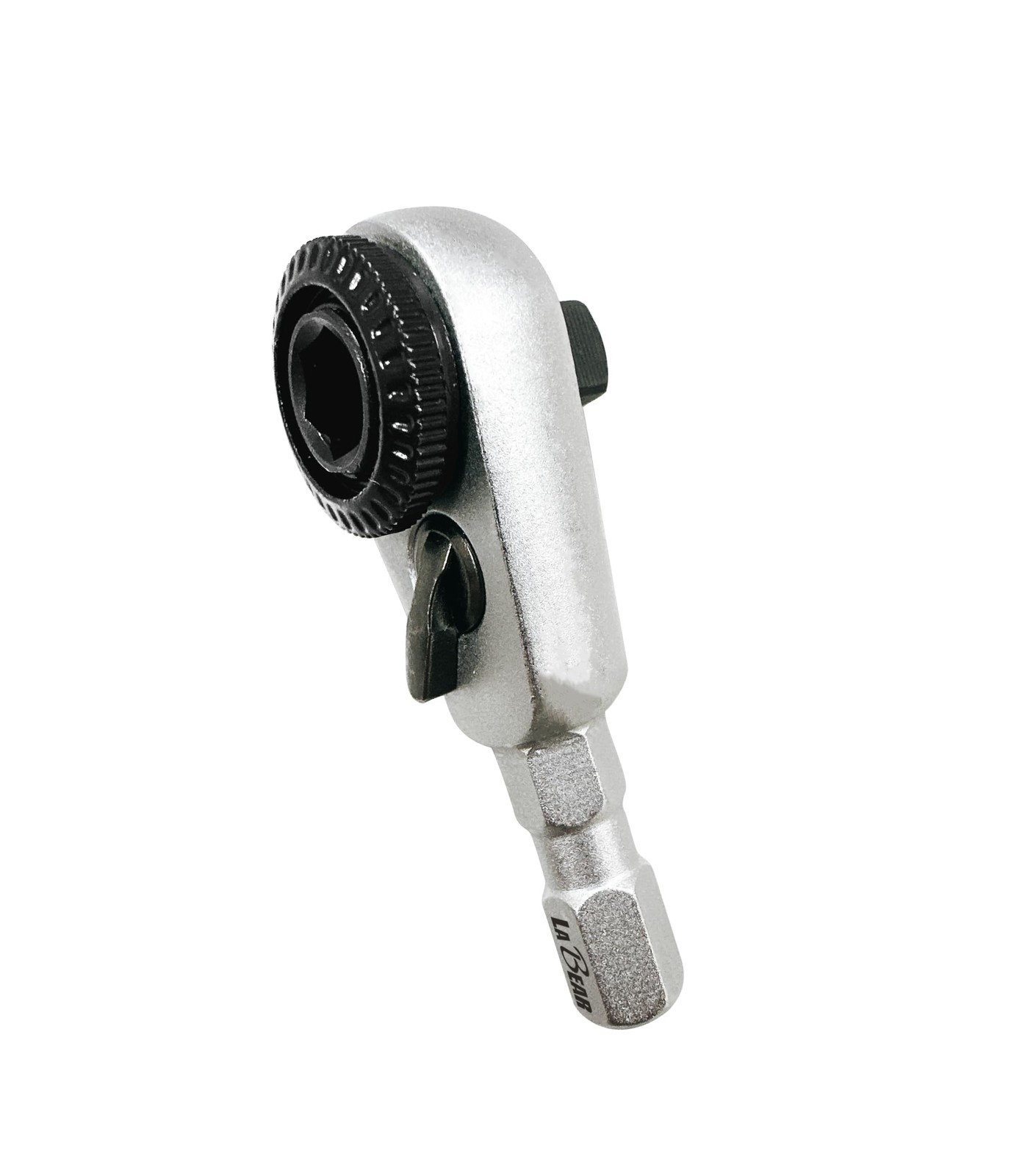 2-in-1 Mini Ratchet Wrench Adapter, Magnetic 1/4" Hex Bit Holder & 1/4" Drive... gallery