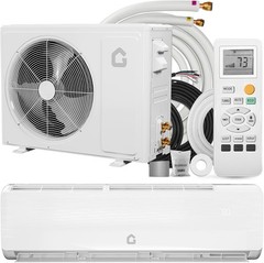 18000 BTU Mini Split Air Conditioner Heat Pump System,19 SEER2 230 V Inverter AC