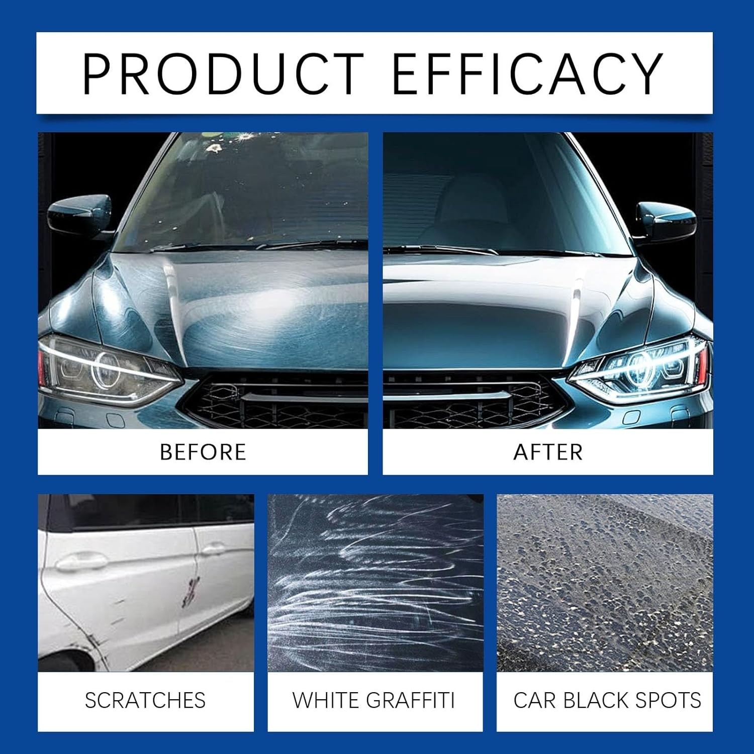 Quick Effect Car Coating Spray 2 Pack, Waterless Wash Polish, Paint Protection gallery