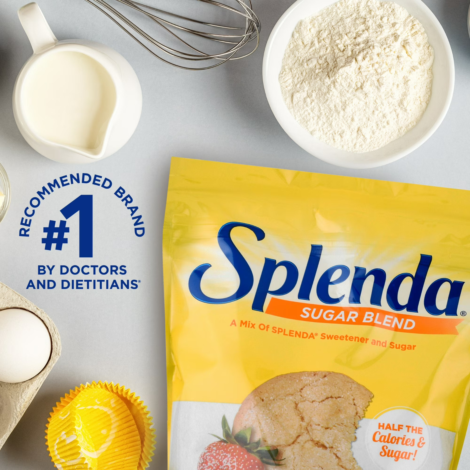 Splenda Baking Blend Sweetener 2 lb Resealable Pouch Pack 1 Free Shipping gallery