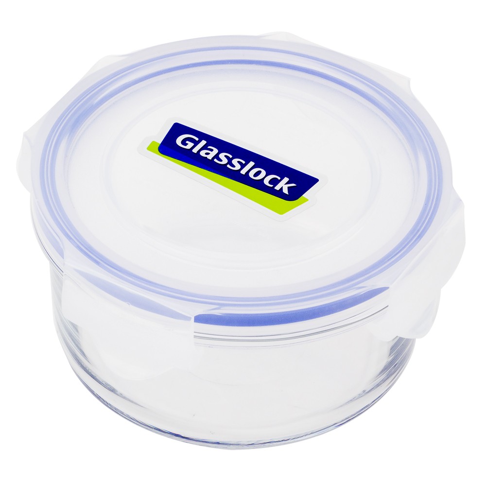 Glasslock Tempered Glass Round Food Container 400ml gallery