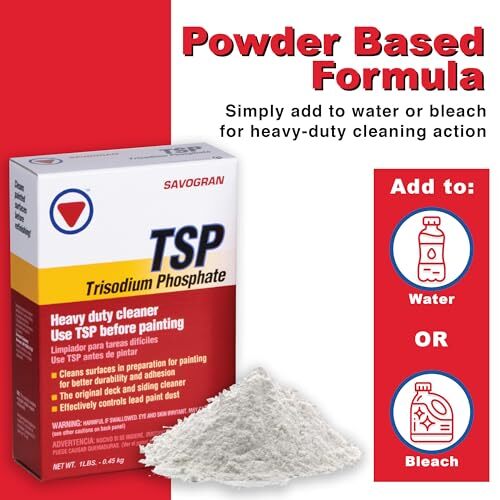 Savogran 10621 Trisodium Phosphate (TSP) 1LB (16oz) Assorted Sizes gallery