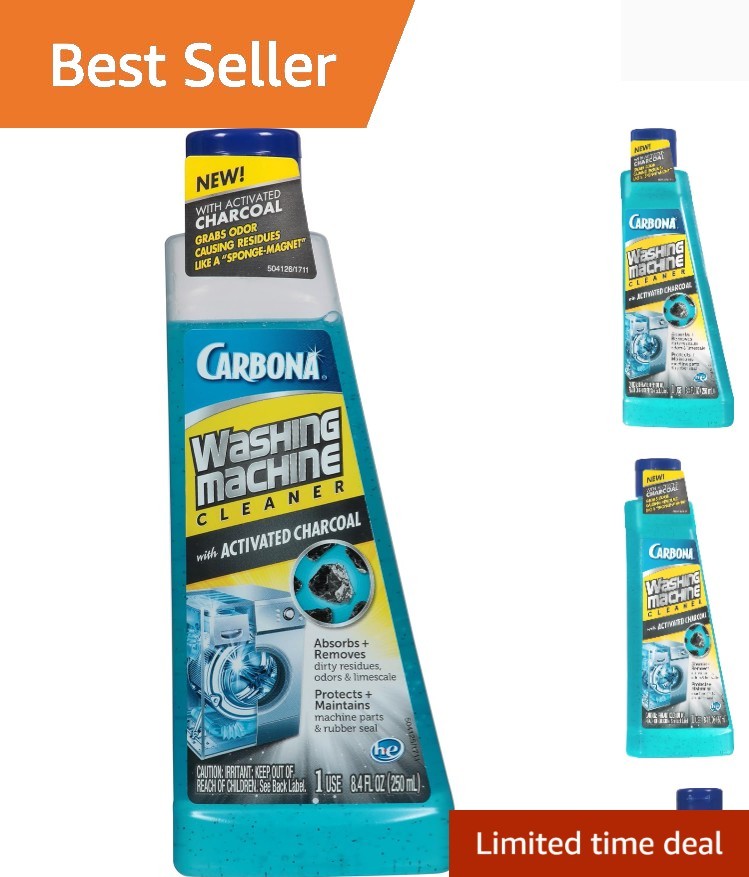 Washing Machine Cleaner with Activated Charcoal | Removes Odor-Causing Residu... gallery