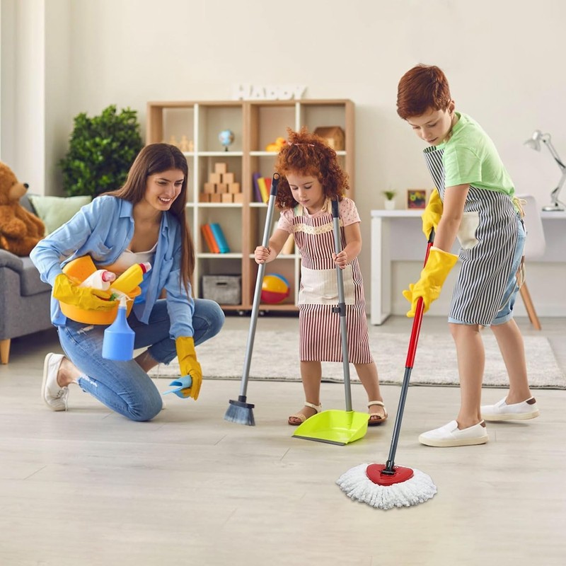 Microfiber Mop Head Replacement 4 Pack for Spin Mops Floor Cleaning gallery