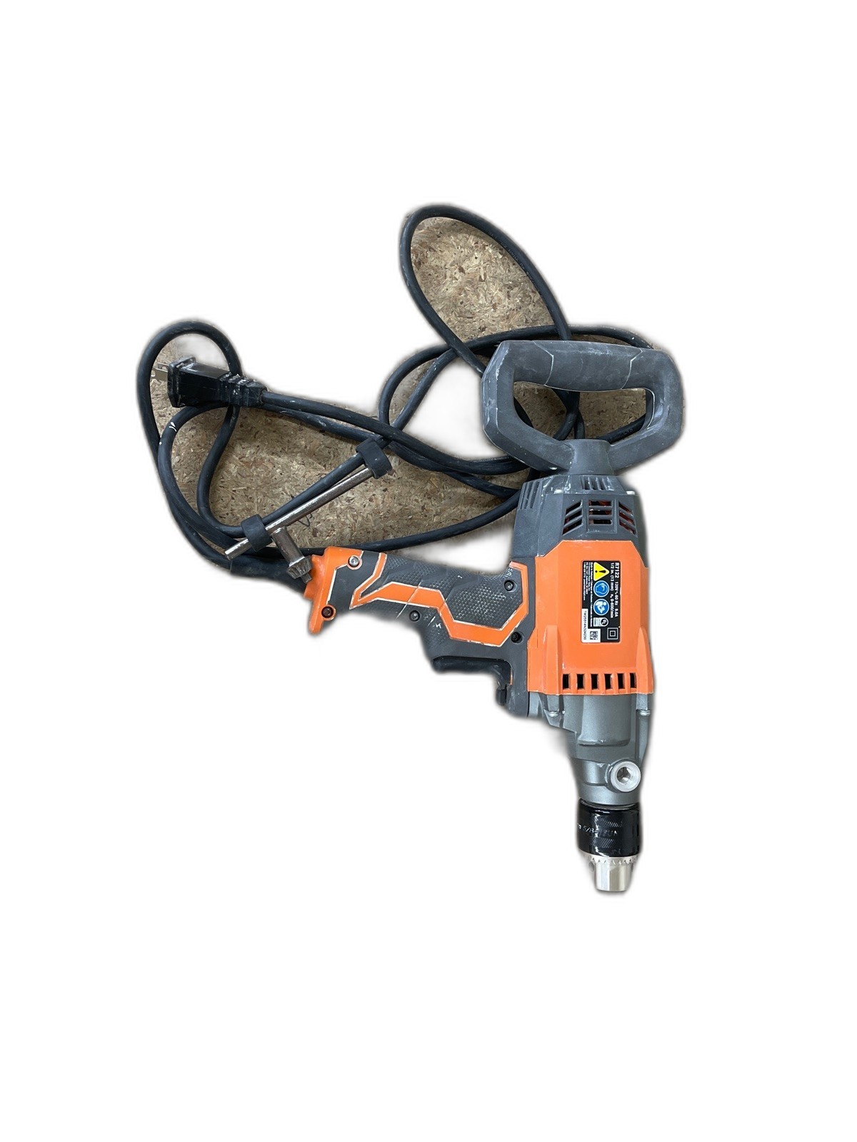 RIDGID 9 Amp Corded 1/2 in. Spade Handle Mud Mixer gallery