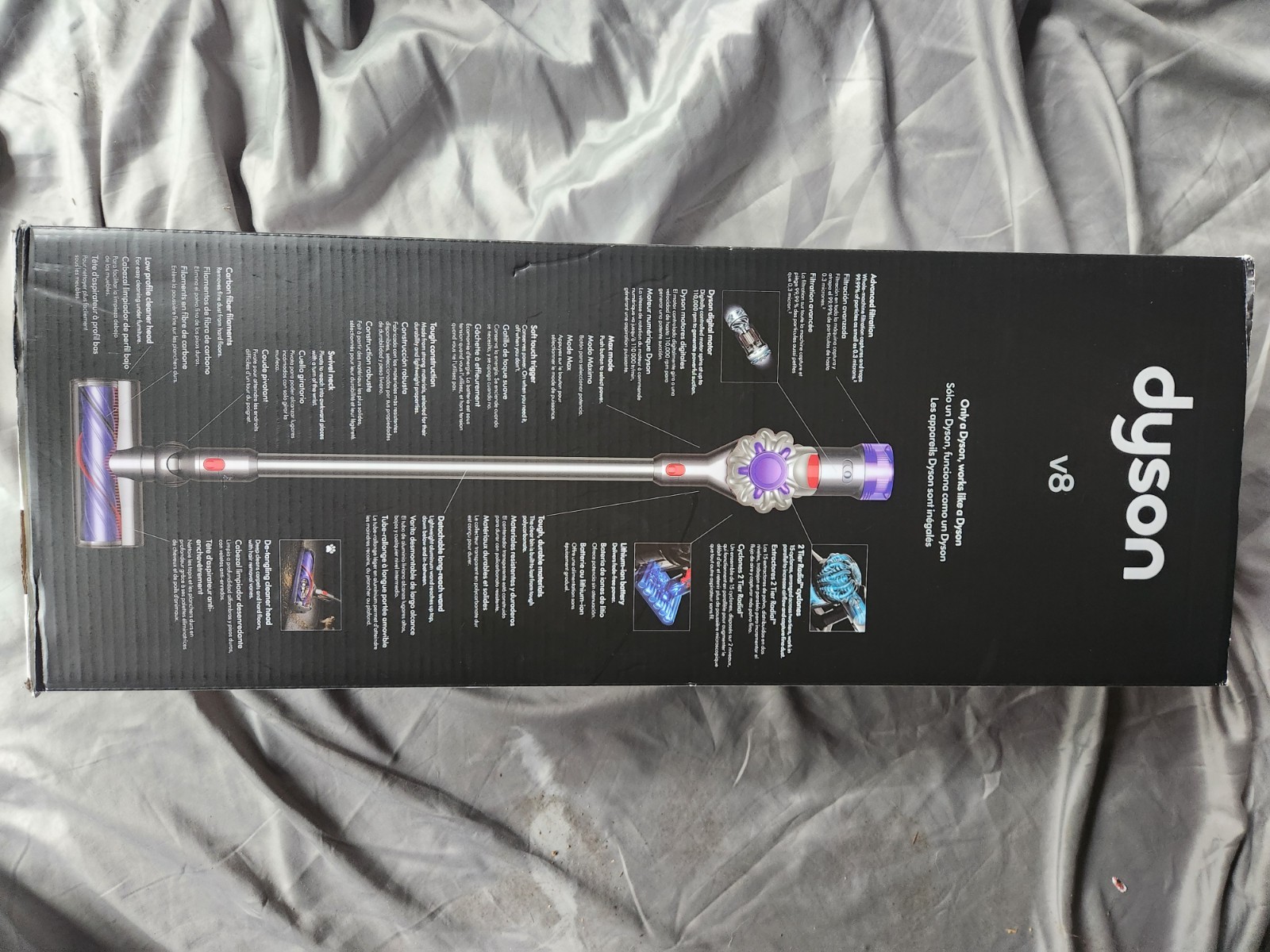 Factory Sealed Dyson SV29 Outsize Extra Vacuum Cleaner With Pet Hair Attachment gallery