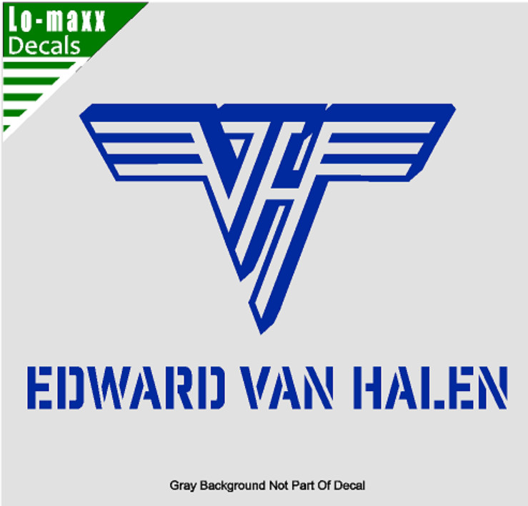 Edward Van Halen Various Sizes & Colors High Quality Die Cut Vinyl Decal gallery