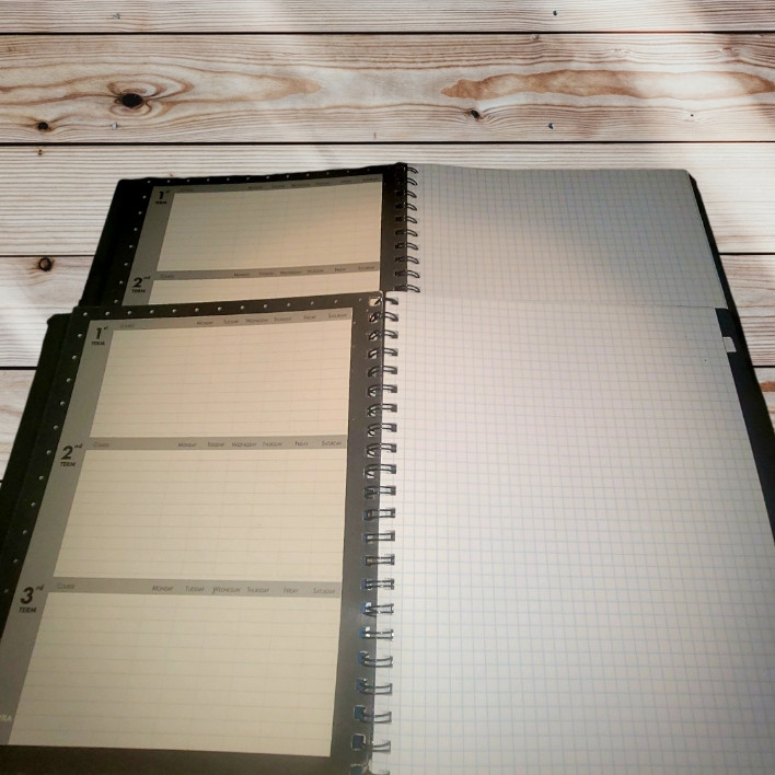 Huge Lot! - 8.5" x 11" Graph Paper Notebooks Spiral Bound/Loose Leaf Grid Paper gallery