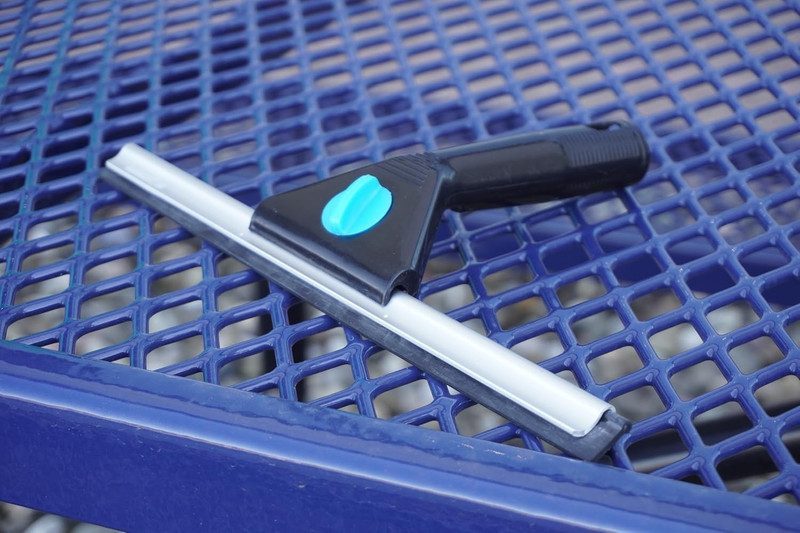 12 Inch All Purpose Window Squeegee - Lightweight Durable Plastic Handle -Alumin gallery