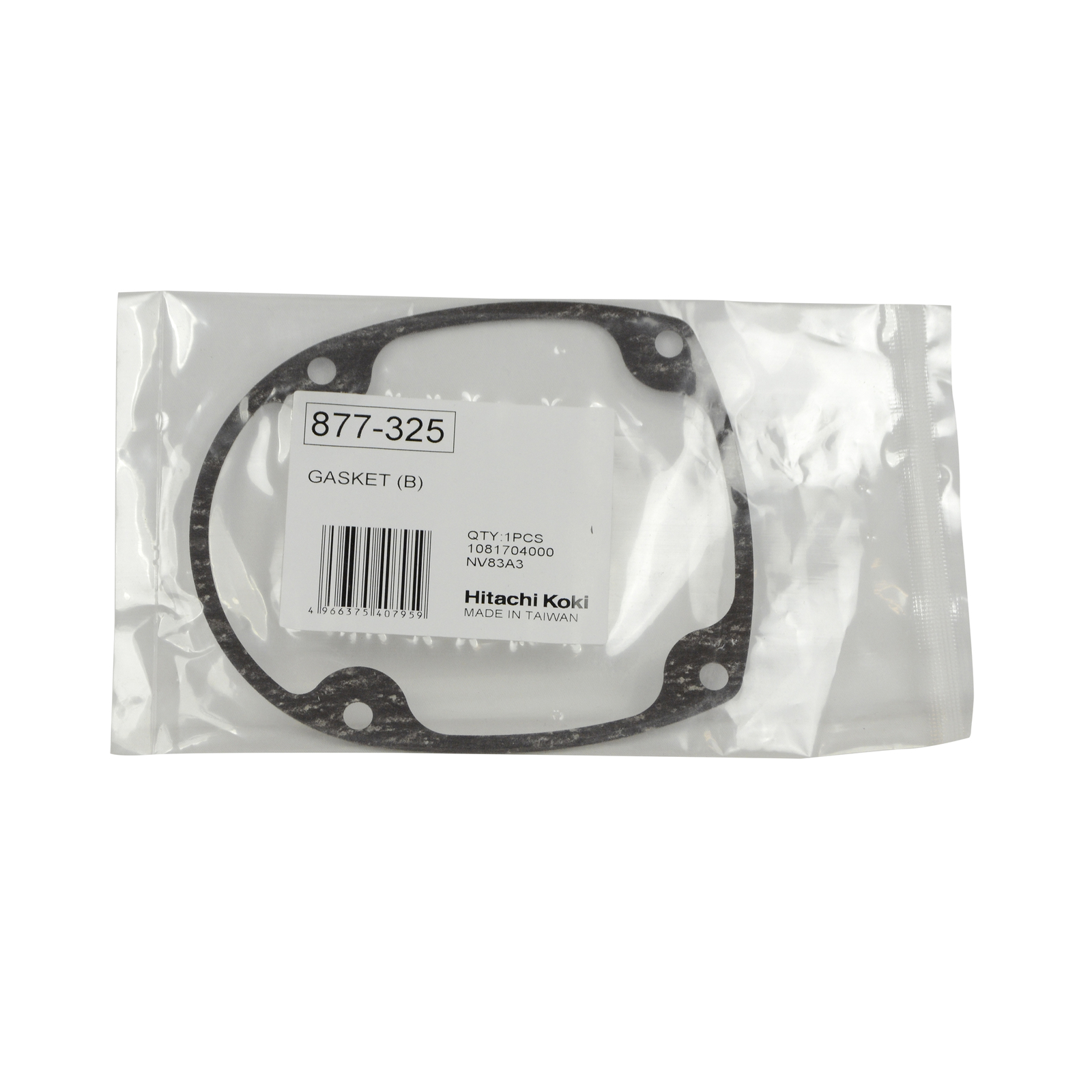 Hitachi Metabo (1) 877334 Gasket (A) & (1) 877325 Gasket (B) Kit for NR83AA2 gallery