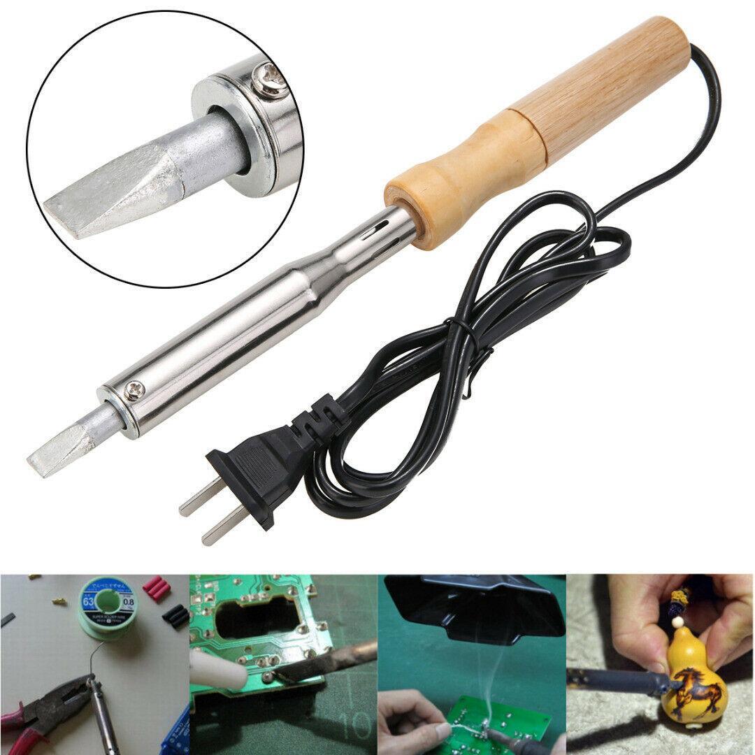 150W 220V Electric Soldering Iron Chisel Tip Welding Pen Soldering Tool HOT gallery