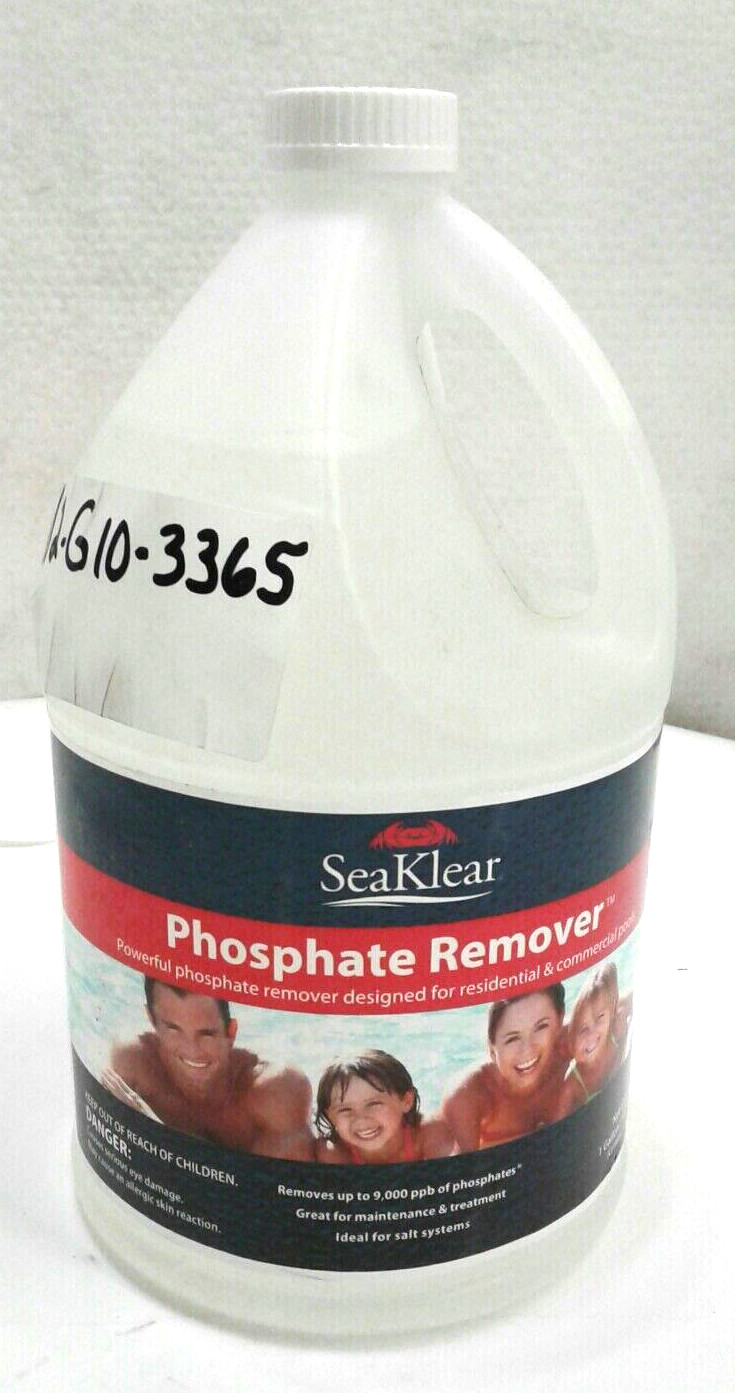 Bio-Lab SeaKlear 90336SKR Pool Phosphate Remover Residential & Commercial 1 Gal. gallery