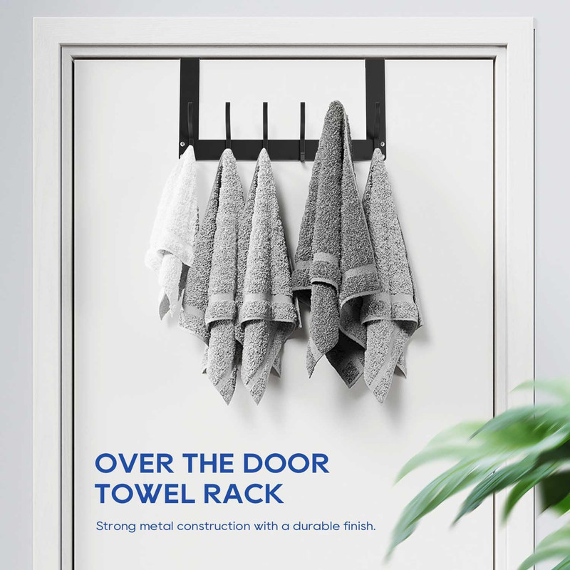 over the Door Hooks, No Assembly Required Door Hanger Hook, Sturdy over the Door gallery