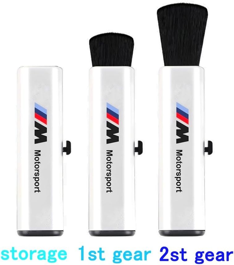 BMW Interior Detailing Brush Car Cleaning Tool 2-Mode Length gallery