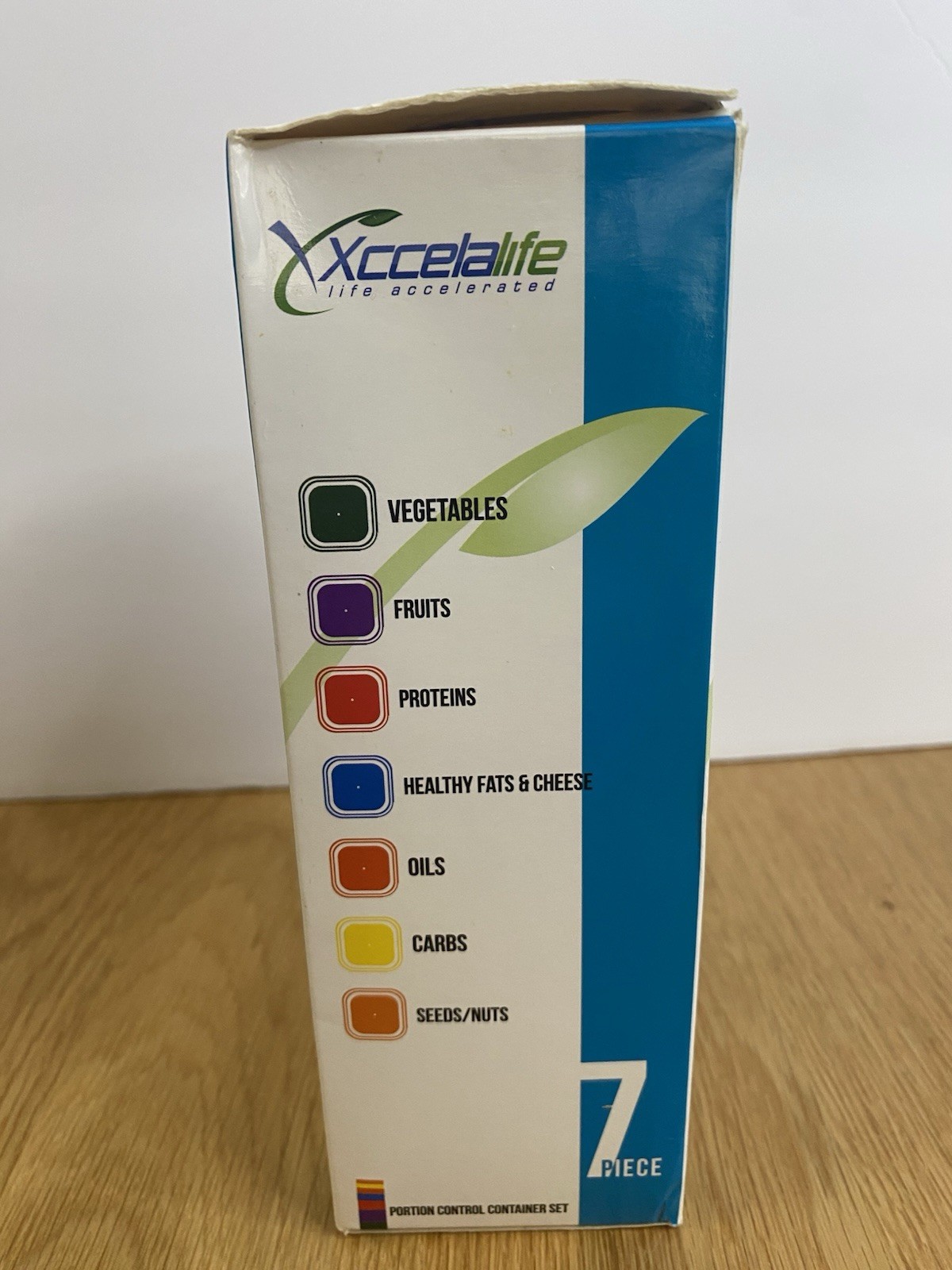 14 Pc Food Portion Control Containers for Diet and Healthy Living Xccelalife gallery
