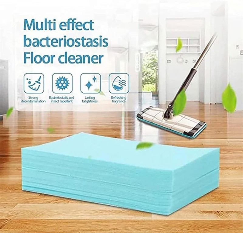 100pcs Multi-Surface Floor Cleaning Sheets Multiple Effect Floor Cleaner Wipes gallery