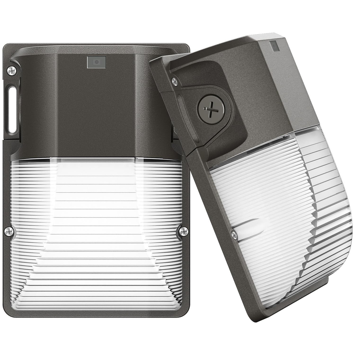 CINOTON 30W LED Wall Pack Light with Dusk to Dawn Sensor, 3600LM, 5000K Dayli... gallery