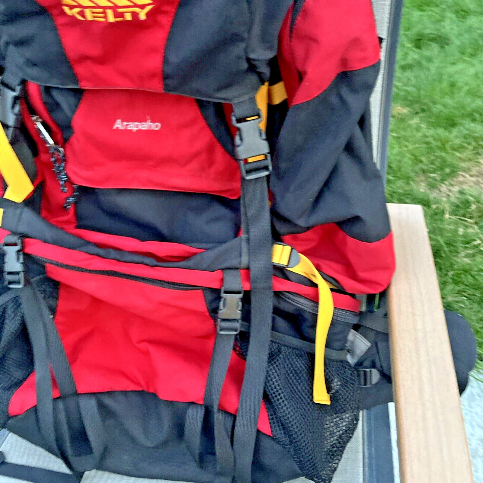 Kelty Arapaho 6400 Internal Frame Multi Day Expedition Back Pack - Red 4