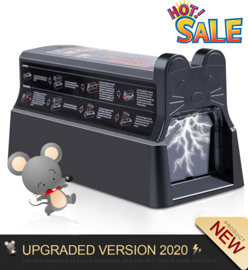 Electronic Mouse Trap Victor Control Rat Killer Pest Electric Rodent Zapper USA gallery
