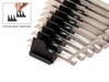 TEKTON Angle Head Open End Wrench Set, 11-Piece (3/8-1 in.) Holder | Made in USA gallery