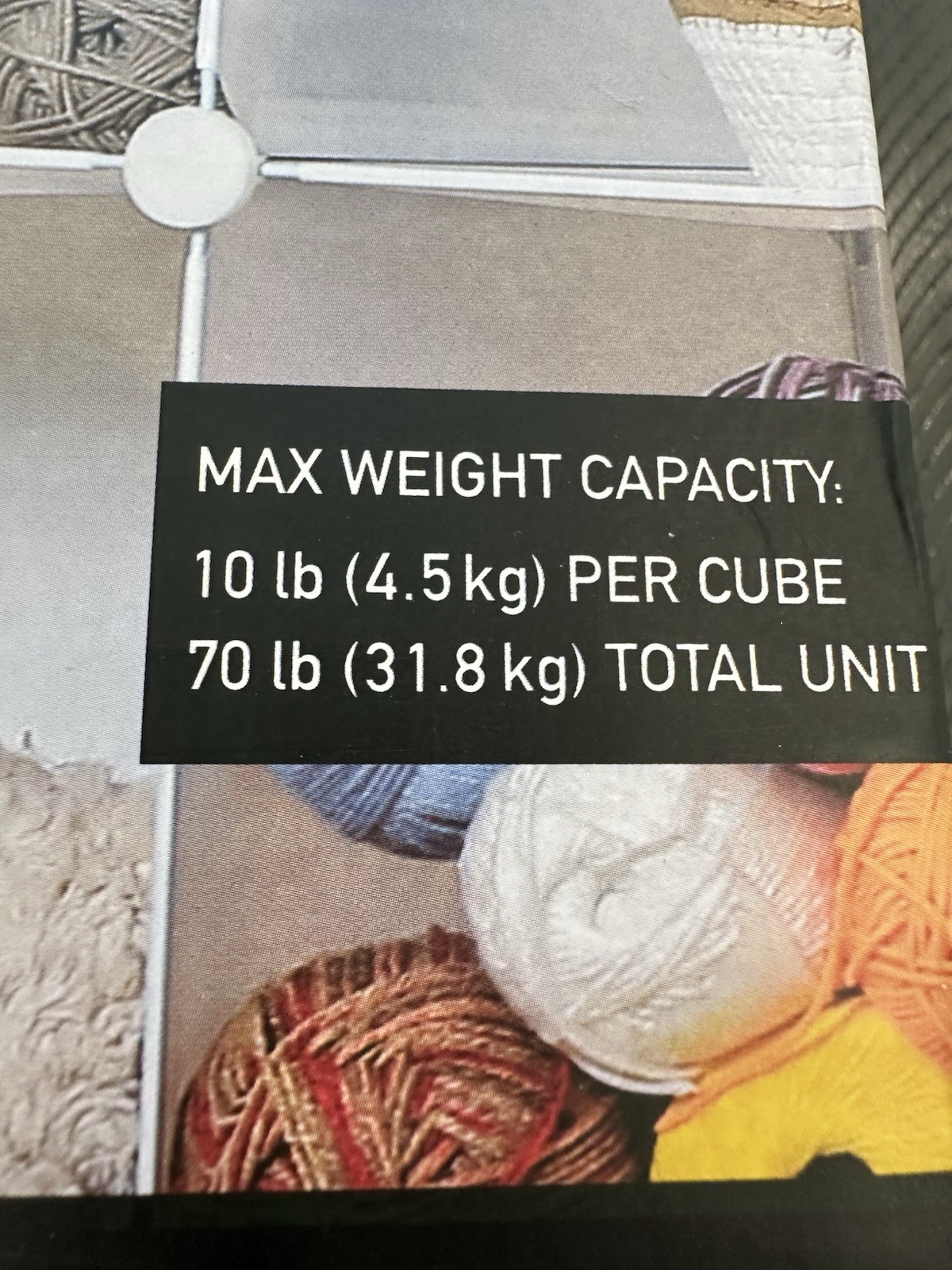 Cube Storage Organizer 6-Cube Shelves Unit with Doors DIY Stackable Plastic Whit gallery