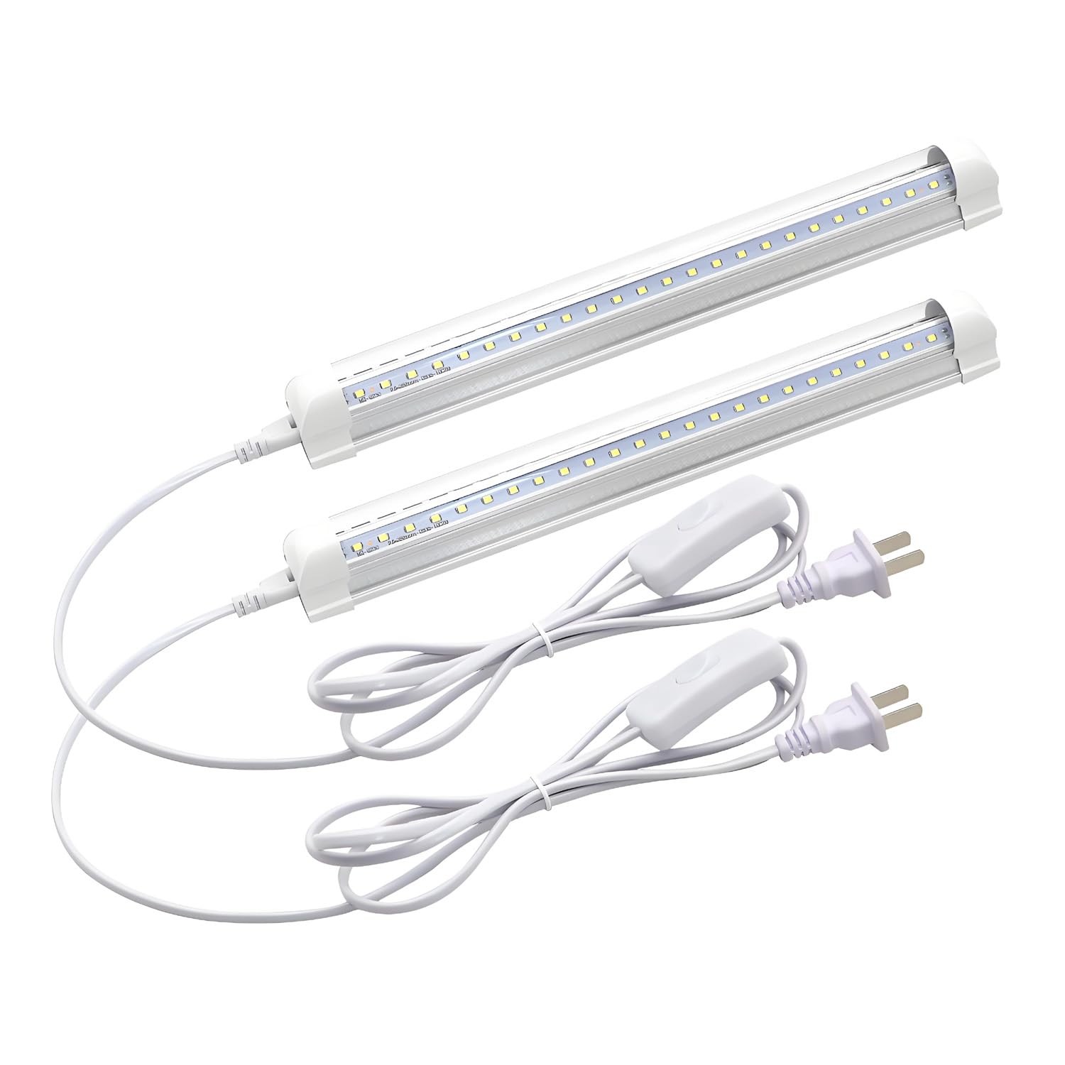 LED Shop Light Fixture, 12inch 9W, 1080LM, 6500K, T8 V-Shape Integrated Tube ... gallery