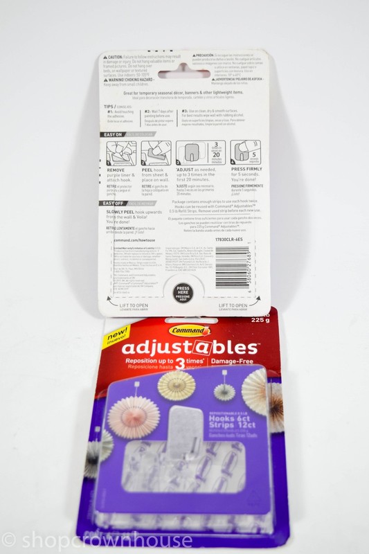 2pk 3M Command Adjustables 6 Clear Clips 12 Strips Damage Free 17830CLR-6ES pack gallery