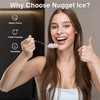 Nugget ice Maker Countertop Ready Fast 34lbs/24h Pebble Ice Self Cleaning gallery